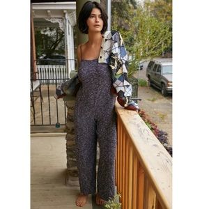 UO Out From Under Raelynn Ribbed Lounge Overall